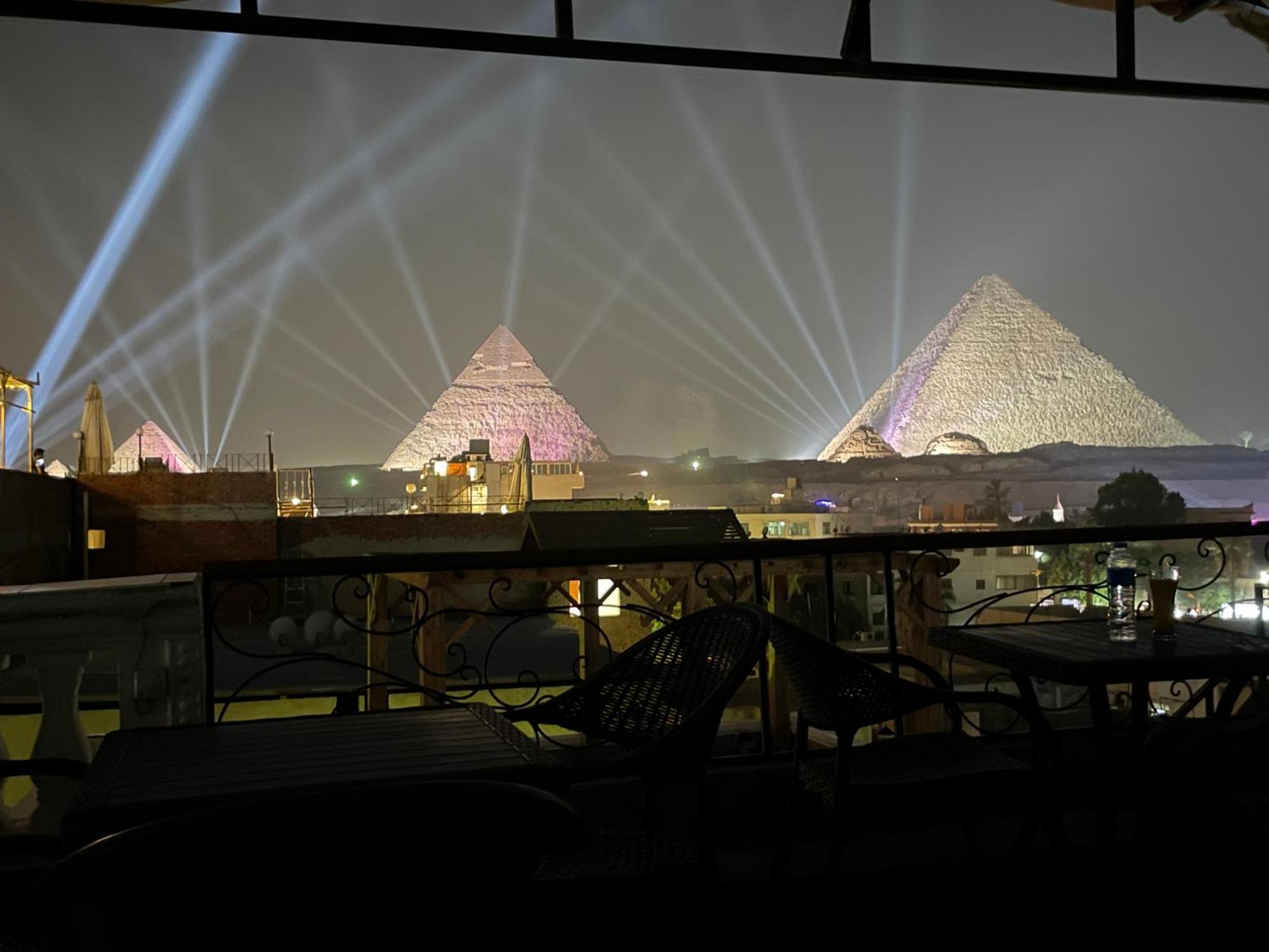 The Pyramids Gate Inn Kafret el-Gabal Kültér fotó